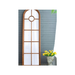 Arch Wood Trim & Panelled Elongated Mirror – A Window to Sophistication - Shopica Pty Ltd