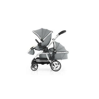 Safe and spacious Love N Care Egg2 Tandem Seat in sophisticated Monument Grey