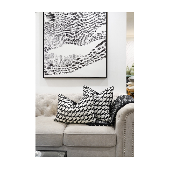 Luxurious and soft Horse Pattern Throw spread on a bed, creating a focal point in the room