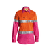 Bisley Women's Taped Hi Vis Cool Lightweight Long Sleeve Drill Shirt - Shopica Pty Ltd