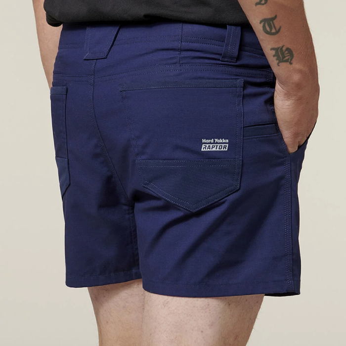 Hard Yakka Short Shorts Raptor Active Tradie Work Shorts
