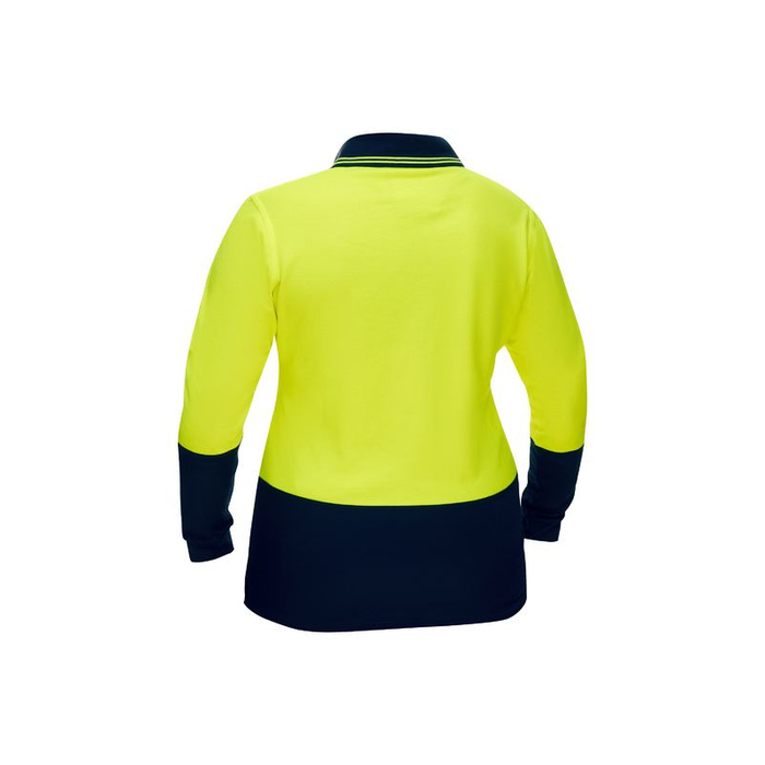 Bisley Women's Hi Vis V-neck Polo - Shopica Pty Ltd