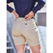Bisley Womens Stretch Mid Rise Cotton Cuffed Hem Tradie Work Shorts - Shopica Pty Ltd