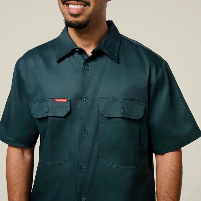 Hard Yakka Cotton Drill Shirt Short Sleeve