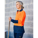 Bisley Women's Hi Vis V-neck Polo - Shopica Pty Ltd