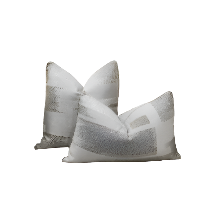 Sophistication in Every Shade: Brushed Artistic Grey Shades Cushion - Shopica Pty Ltd