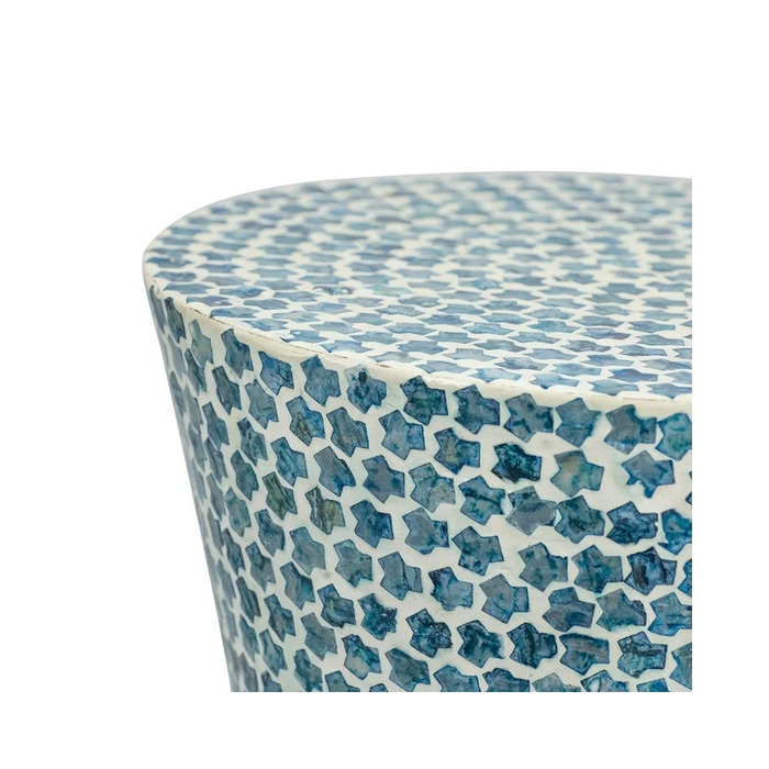 Stylish and Versatile Luxury Indoor Furniture Piece with Mosaic Tile Detailing