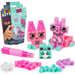 Displayed finished products from Pixobitz set, showcasing artistic diversity and charm