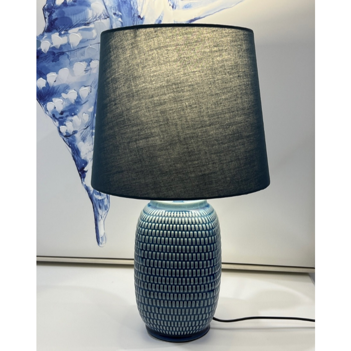 Crafting tranquillity, one room at a time with the Zen Living Blue Table Lamp