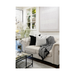 Luxurious and lightweight tassel throw in a neutral colour, perfect for home decor