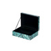 The Enigmatic Vein Marbled Keepsake Container as a chic centrepiece