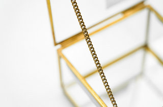 Unique brass glass box for an organized and elegant decor