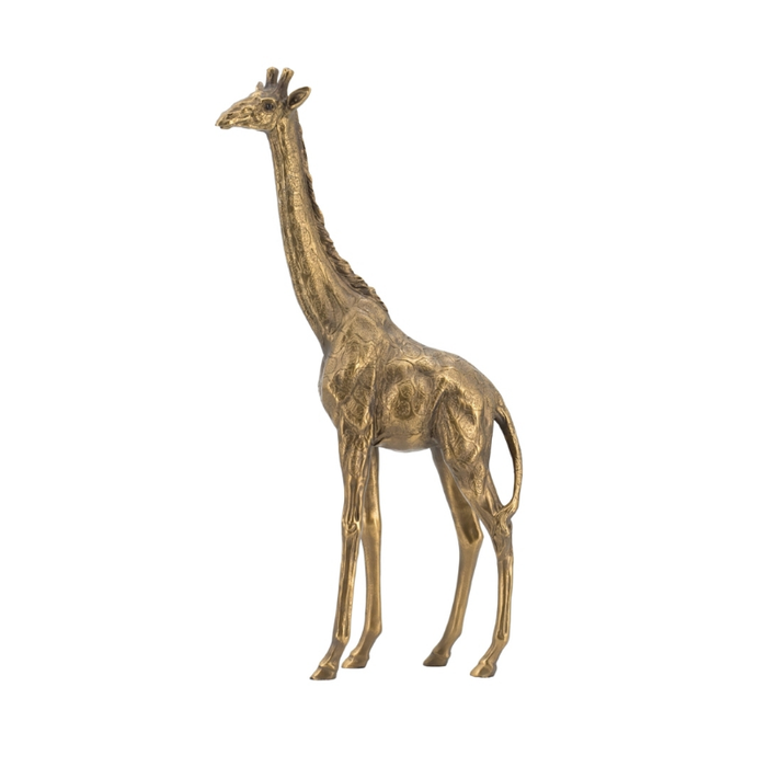40cm Golden Giraffe Ornament