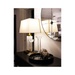 Bright and bold Azure Elegance Round Tray showcasing its versatile use in home decor