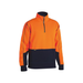 Bisley Hi Vis Fleece Pullover Half Zip Tradie Jumper - Shopica Pty Ltd