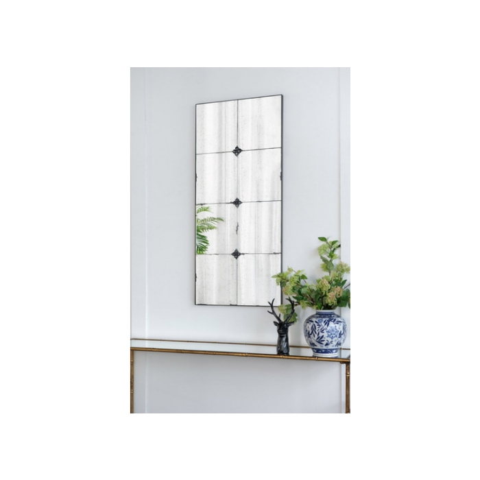 Rectangle Antique Glass Wall Mirror