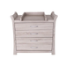 Elegant Love N Care Noble Chest Ash designed for a modern and serene nursery setting