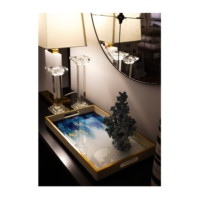 Sleek and dynamic Adventure Essence Tray enhancing home aesthetics