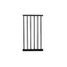 Love N Care Black Safety Gate Extended Across a Wide Hallway