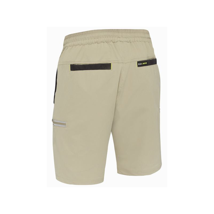 Bisley Flx & Move 4-way Stretch Elastic Waist Tradie Cargo Shorts - Shopica Pty Ltd