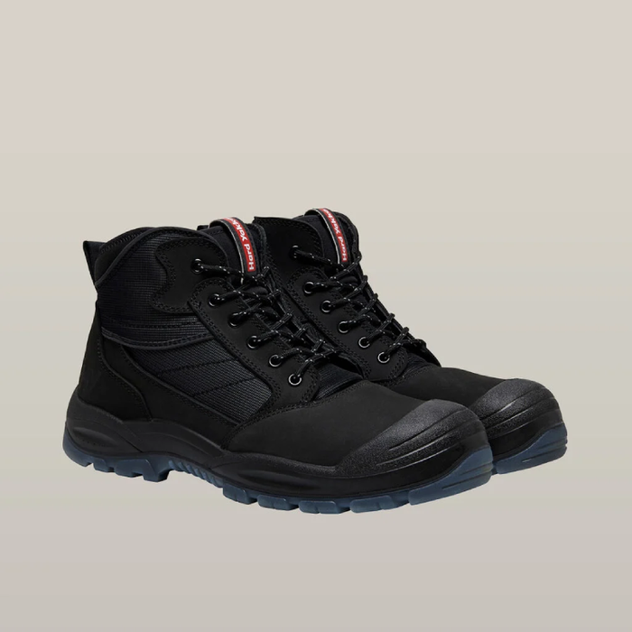 Hard Yakka Steel Cap Nite Vision Saftey Toe Tradie Work Boots