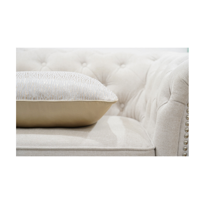 Gold And silver Cotton Modern Elegant Cushion - Shopica Pty Ltd
