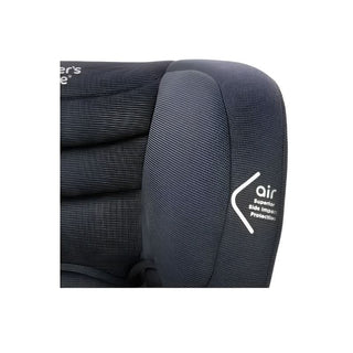 Tribe AP Black Space Booster Seat with Narrow and Streamlined Design