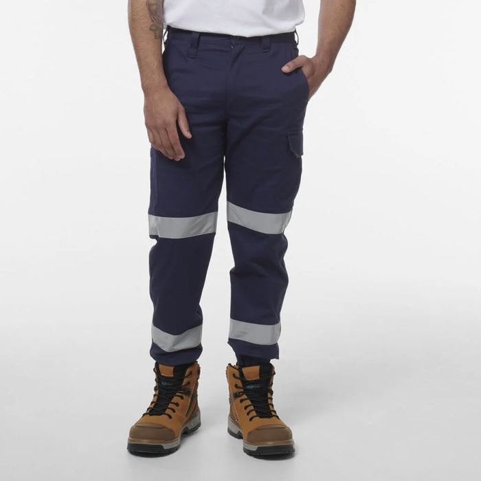King Gee Stretch Bio Motion Cuff Reflective Cargo Pants - Shopica Pty Ltd