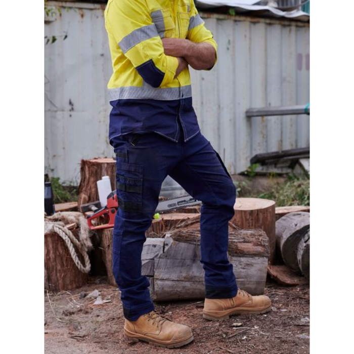 Bisley Flex And Move Stretch Cargo Cuffed Pants - Shopica Pty Ltd