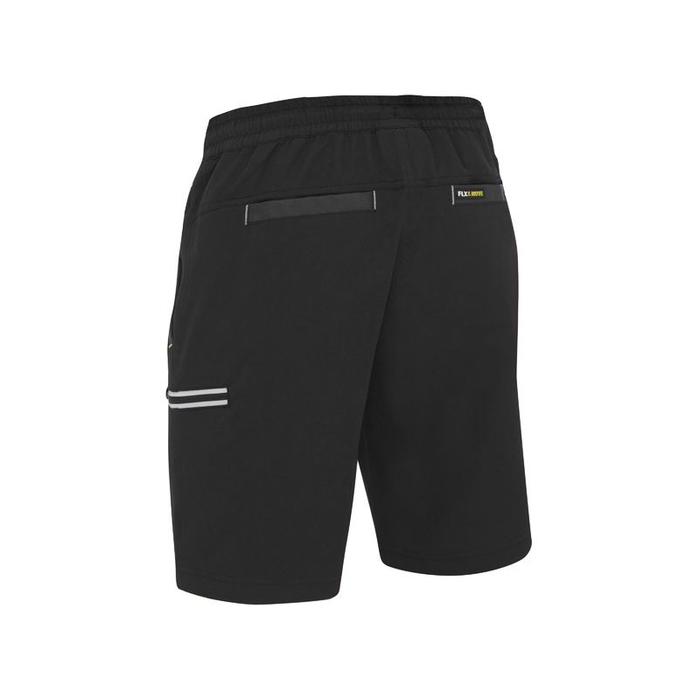Bisley Flx & Move 4-way Stretch Elastic Waist Tradie Cargo Shorts - Shopica Pty Ltd