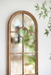 Arch Wood Trim & Paneled Elongated Mirror - Shopica