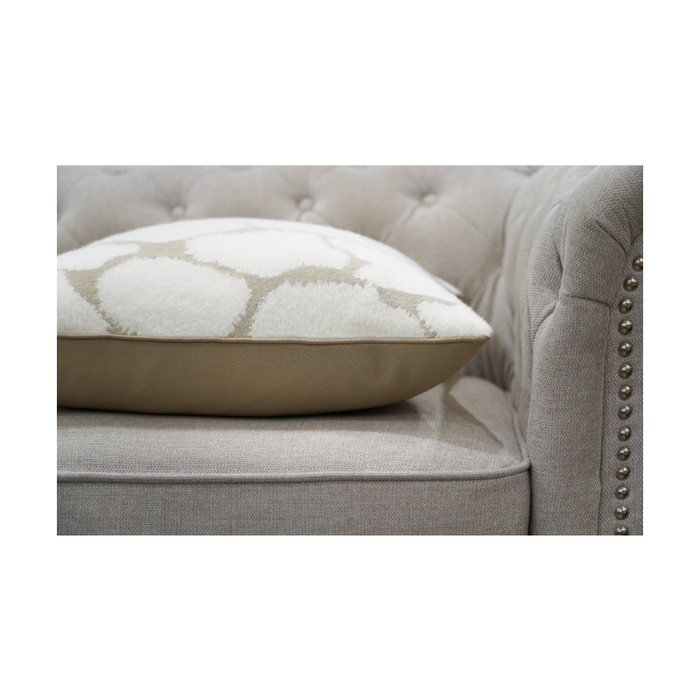Cellopod White And Gold Modern Cushion - Shopica Pty Ltd