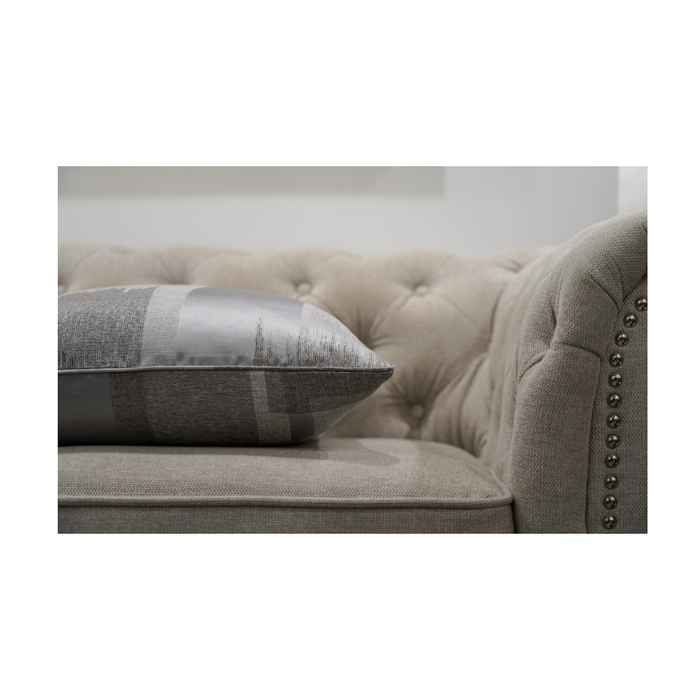 Sophistication in Every Shade: Brushed Artistic Grey Shades Cushion - Shopica Pty Ltd