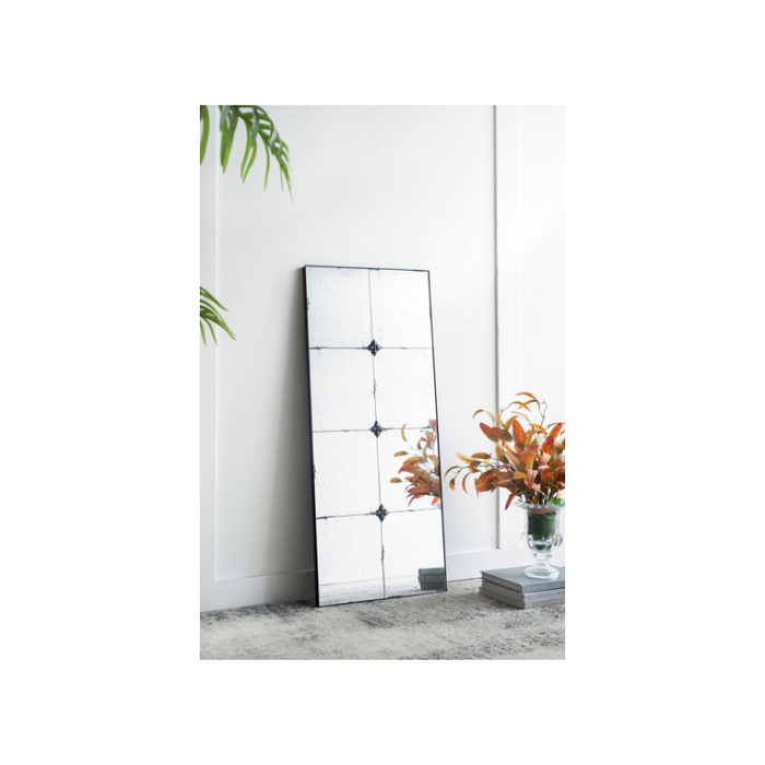 Rectangle Antique Glass Wall Mirror
