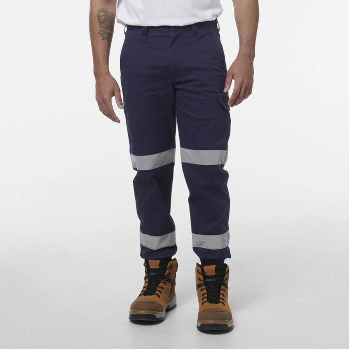 King Gee Stretch Bio Motion Cuff Reflective Cargo Pants - Shopica Pty Ltd