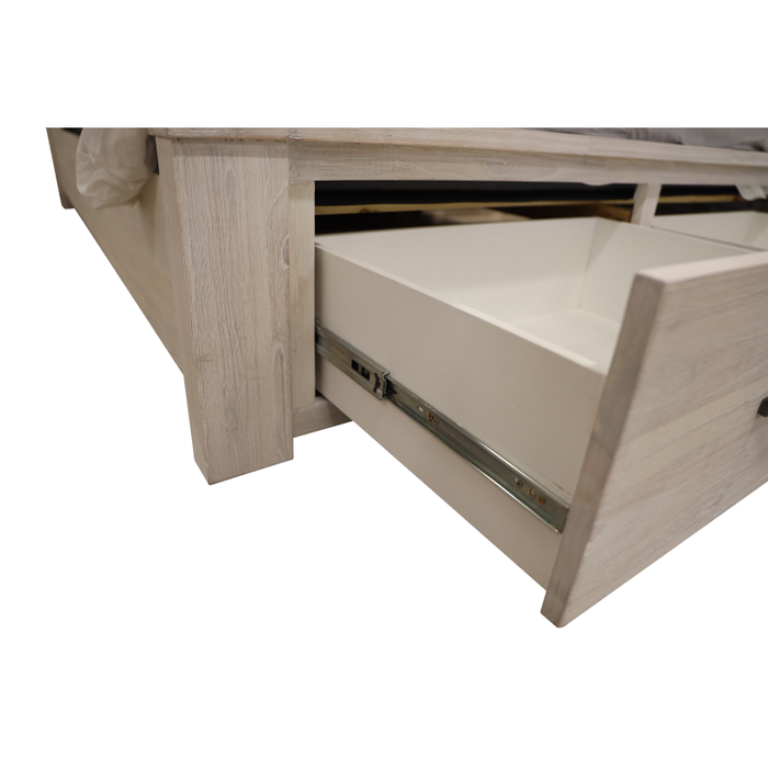 Florida King Bed, Dresser, Mirror & Bedsides-Kit