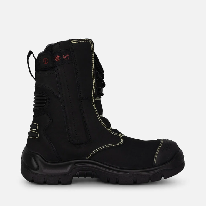 King Gee Steel Cap Bennu Safety Toe Rigger Work Boots Black Shopica Pty Ltd
