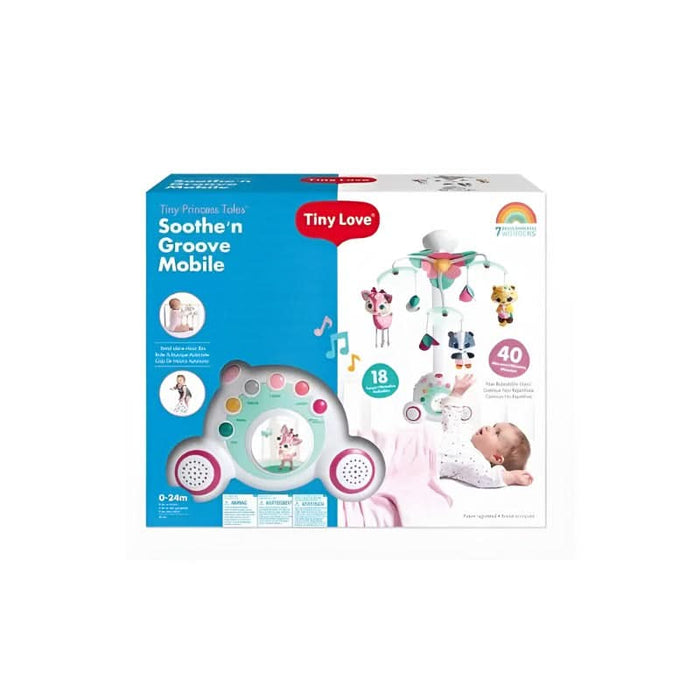 Tiny Love Tiny Princess Tales Soothe N Groove Baby Mobile - Shopica Pty Ltd
