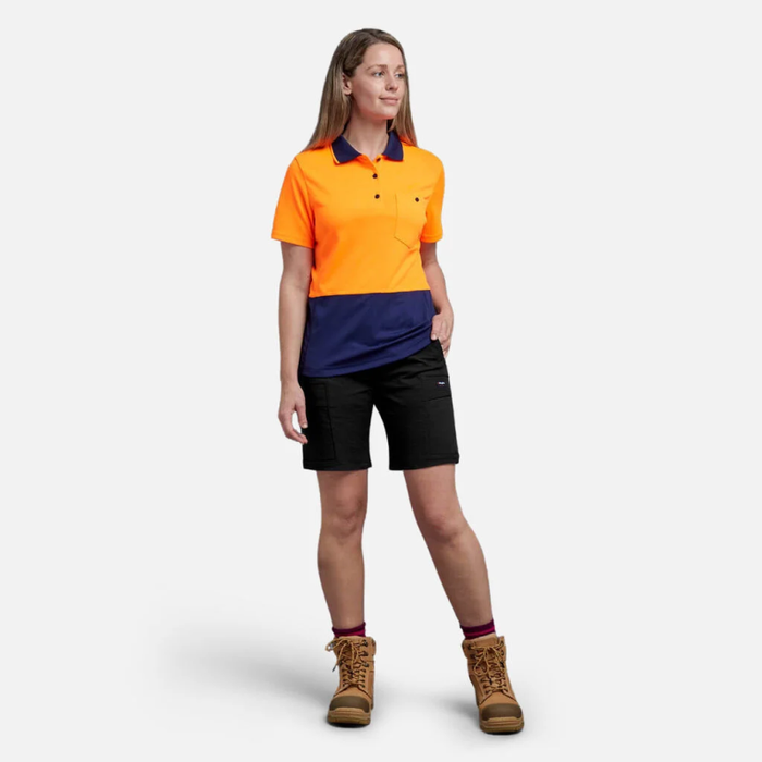 King Gee  Women's  Workcool Pro Shorts - Stretch - Navy - Black - Khaki - Shopica Pty Ltd