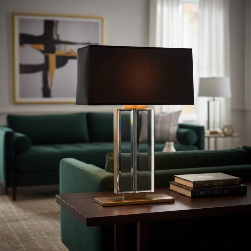 The Ritz Crystal Table Lamp: A Touch of Aspiration for Your Space