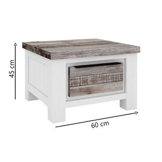 Acacia Lamp Table by Homestead Table With Drawer Dimensions