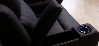 Academy Smart Electric Recliner Chair Black MkII Arm Rest