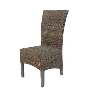 Algeria Outdoor Rattan Brown Chair