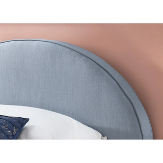 Alix Denim Blue Single Bed Close-up