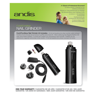 Andis CNG1 Cordless 2-Speed Nail Grinder With Cap Description 2