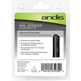 Andis CNG1 Solid Stone Tip Nail Grinder Replacement Accessory Kit Description