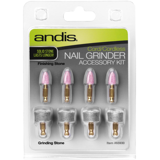 Andis CNG1 Solid Stone Tip Nail Grinder Replacement Accessory Kit pack