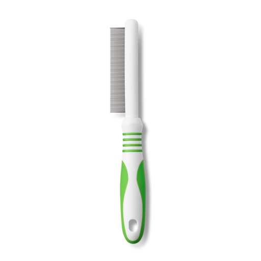 Andis Flea Comb White Lime Green