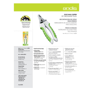 Andis Large Nail Clipper Details