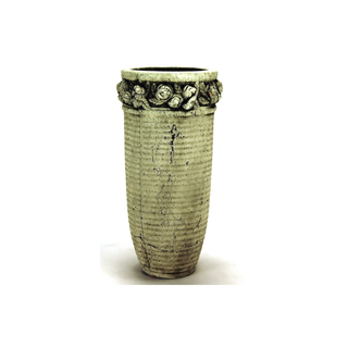 Antique Floral Carved Vase